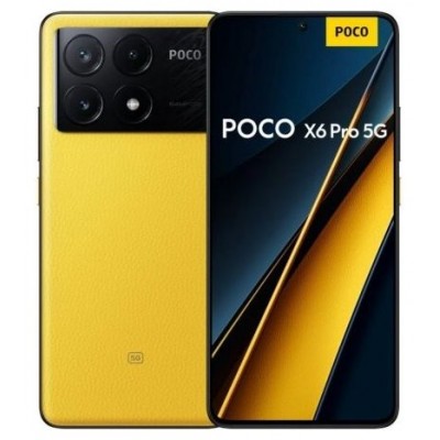 SMARTPHONE POCO X6 PRO 5G 667 FHD+ 120HZ 8GB 256GB YELLOW· (Espera 4 dias)